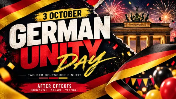 Videohive - German Unity Day Animated Titles for After Effects – 3 October Celebration - 65167144 1 Videohive German Unity Day Animated Titles for After Effects – 3 October Celebration 65167144