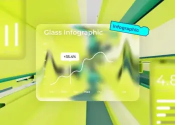 Videohive Glass Infographic 65165565