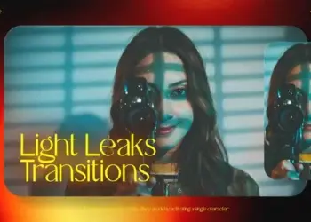 Videohive Light Leaks Transitions Horizontal Vertical 65085588