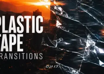 Videohive Plastic Tape Transitions 64979690