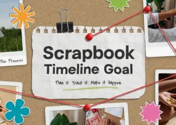 Videohive Scrapbook Goal Timeline 65049400