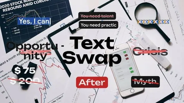 Videohive - Text Swap Transitions – Strikethrough & Replace Animations - 65132536 1 Videohive Text Swap Transitions – Strikethrough Replace Animations 65132536
