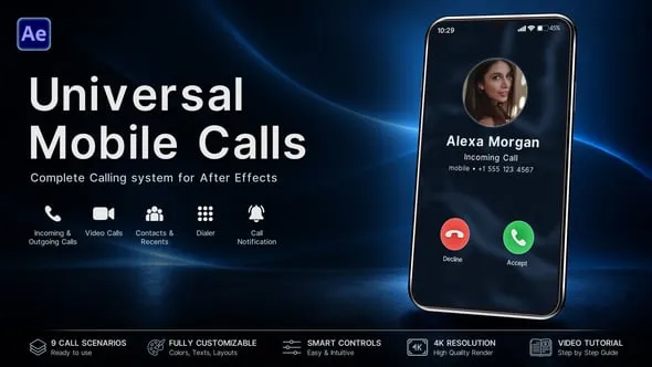 Videohive - Universal Mobile Calls - 65165304 1 Videohive Universal Mobile Calls 65165304