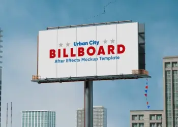 Videohive Urban City Billboard AE Mockup Template 65085272
