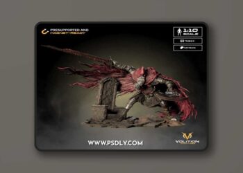 Volition Miniatures – Slave Knight Gael – 3D Print Model STL