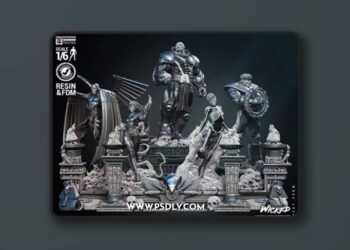WICKED – Diorama Apocalypsis – 3D Print Model STL