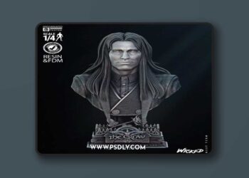 WICKED – Top Dollar Bust – 3D Print Model STL