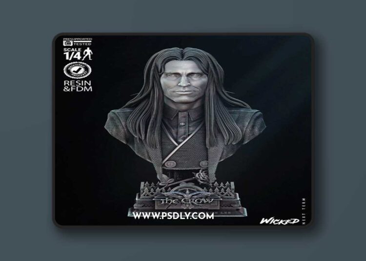 WICKED – Top Dollar Bust – 3D Print Model STL 1 WICKED – Top Dollar Bust – 3D Print Model STL