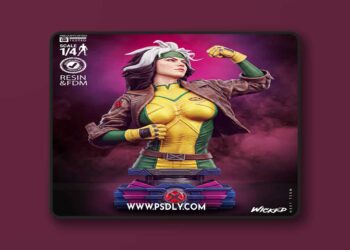 Wicked – Rogue Bust – 3D Print Model STL