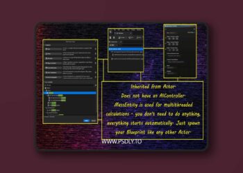 XAI - multi-threaded AI | based on Actor and Physical Simulation! v3.0 (5.7)