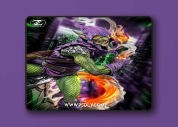 Zenith Studios – Green Goblin Statue and Bust – 3D Print Model STL