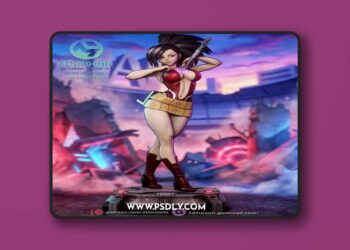3Dmoonn – My Hero Academia – Momo Yaoyorozu – 3D Print Model STL