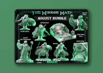 7x Primal Collectibles Studios 2023 – STL Board Game Pack