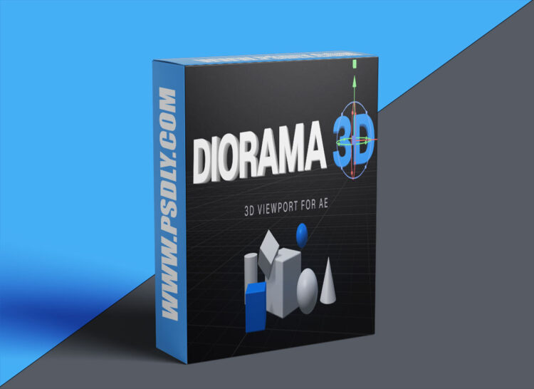 Aescripts - Diorama 3D v0.8.4 1 Aescripts Diorama 3D v0.8.4