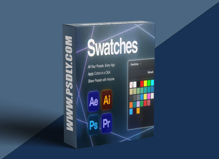 Aescripts - Swatches v1.0.4 for After Effects,Illustrator, Photoshop & Premiere 1 Aescripts Swatches v1.0.4