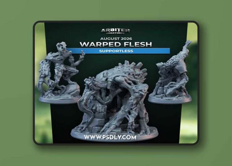Arbiter Miniatures August 2026 – 3D Print Model STL 1 Arbiter Miniatures August 2026 – 3D Print Model STL