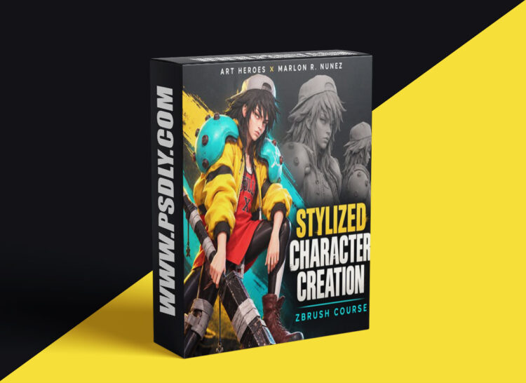 Art Heroes & Marlon R. Nunez - Stylized Character Course in ZBrush 1 Art Heroes & Marlon R. Nunez - Stylized Character Course in ZBrush