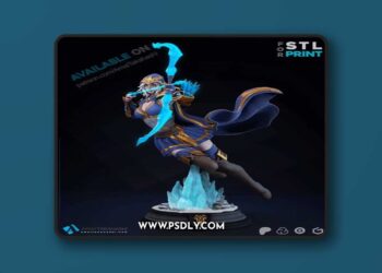 Ashe – League of Legends – 3D Print Model STL