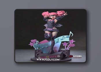 Azerama – My Hero Academy – Pop Step – 3D Print Model STL