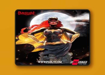 B3DSERK – Batgirl Bust – 3D Print Model STL
