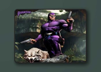 B3DSERK – The Phantom Sculpture – 3D Print Model STL