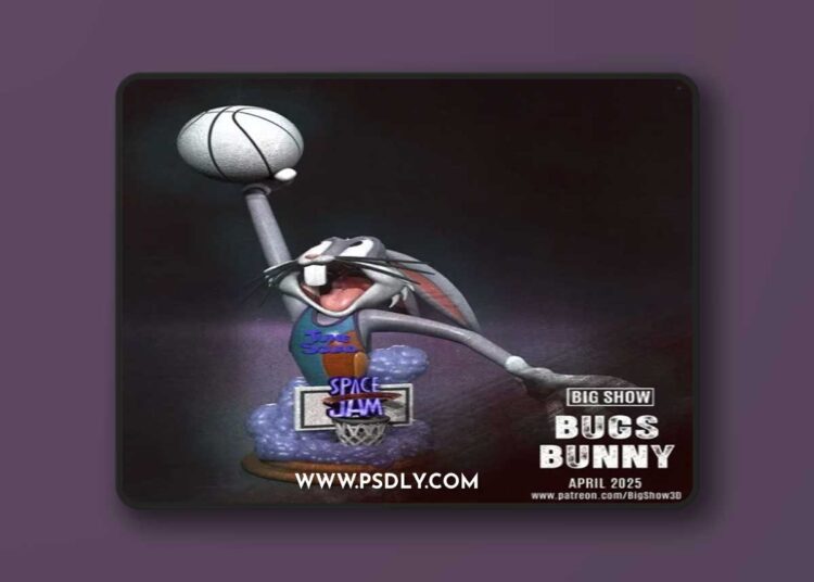 Big Show – Bugs Bunny Bust – 3D Print Model STL 1 Big Show – Bugs Bunny Bust – 3D Print Model STL