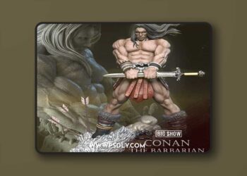 Big Show – Conan Bust – 3D Print Model STL