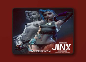 Big Show – Jinx SFW Version – 3D Print Model STL