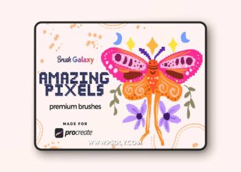Brush Galaxy Amazing Pixels Brush Pack