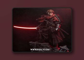 CA 3D Studios – Ronin Anakin – 3D Print Model STL