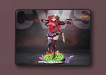 CW Studio – Rin Tohsaka – 3D Print Model STL