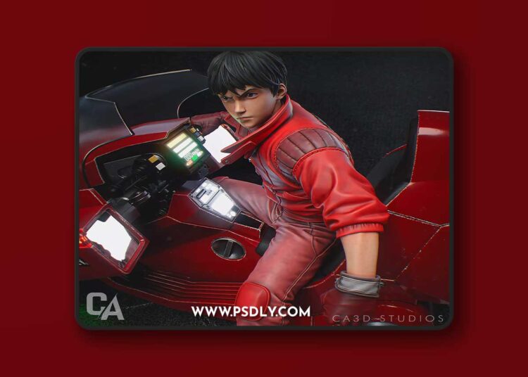 Ca 3d Studios – Kaneda – 3D Print Model STL 1 Ca 3d Studios – Kaneda – 3D Print Model STL