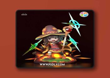 Chuya Factory – Megumin – 3D Print Model STL