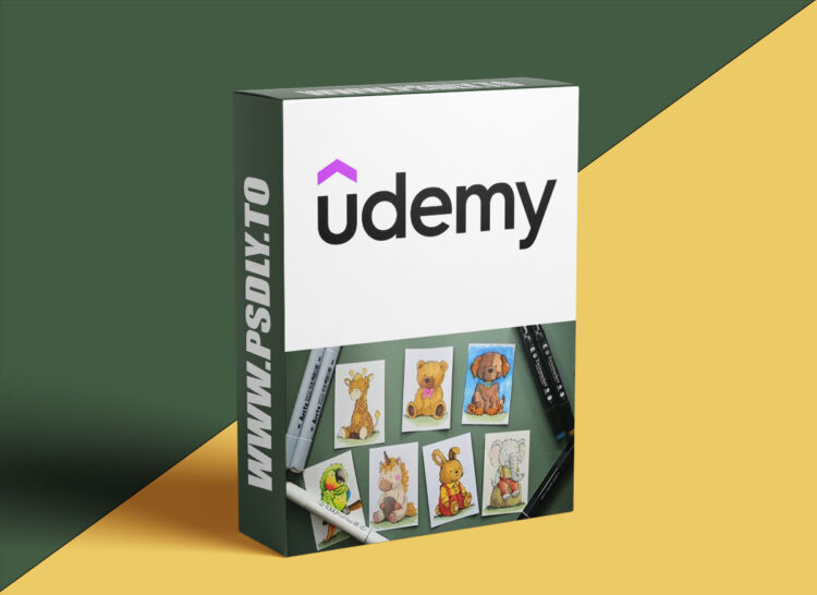 Udemy – Coloring Trading Cards with Alcohol Markers 1 Coloring Trading Cards with Alcohol Markers