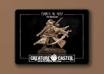 Creature Caster – Ismail Al Aziz – The Iron Blade – 3D Print Model