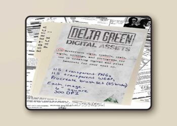 Delta Green Digital Assets Esoterica Pack 1 for Procreate