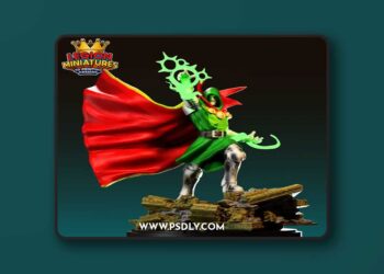 Doctor Doom – Sorcerer Supreme – 3D STL Print Model