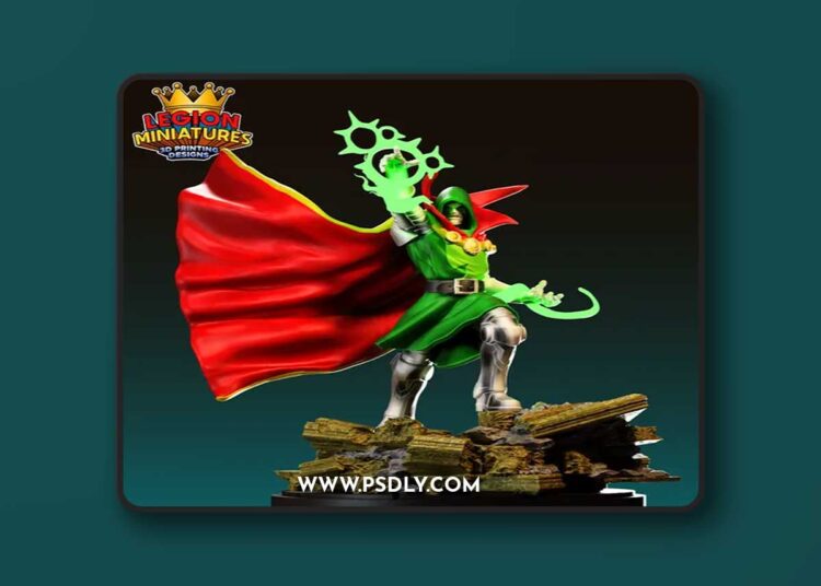 Doctor Doom – Sorcerer Supreme – 3D STL Print Model 1 Doctor Doom – Sorcerer Supreme – 3D STL Print Model