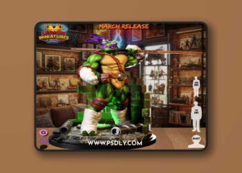 Donatello – 3D STL Print Model