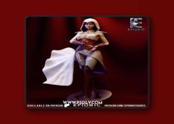 Epionic Figures – Assassins Creed Lady – 3D Print Model STL