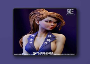 Epionic Figures – Captain America – 3D Print Model STL