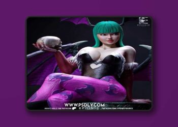 Epionic Figures – Morrigan Einsfield – 3D Print Model STL
