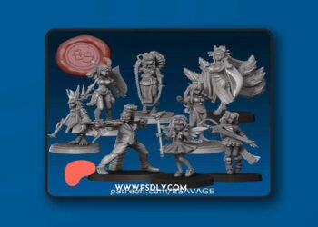 Ethan Savage Studios August 2024 – 3D Print Model STL