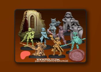 Ethan Savage Studios January 2026 – 3D Print Model STL