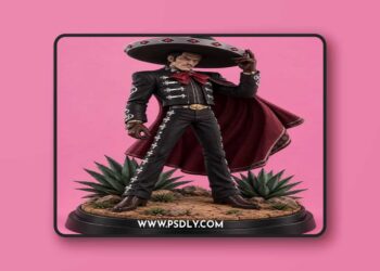 Foxy studio – El charro negro – 3D Print Model STL