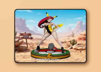 GMfigure – Pokemon – Jessie – 3D Print Model STL