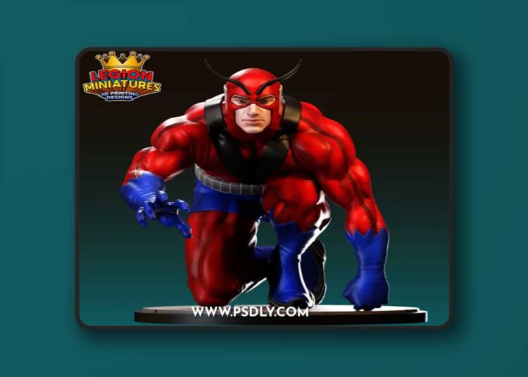 Giant man Marvel Character Statue – 3D STL Print Model 1 Giant man Marvel Character Statue – 3D STL Print Model