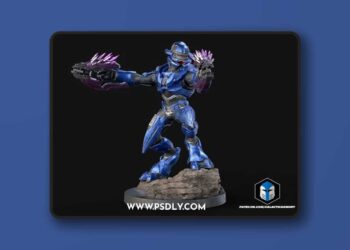 Halo Elite Miniature – 3D Print Model