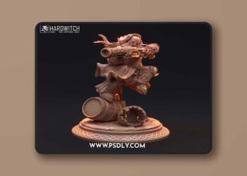 HardWitch Games – Buron Galtix – 3D Print Model STL