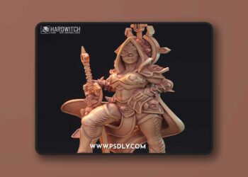HardWitch Games – Mortim Falkid – 3D Print Model STL